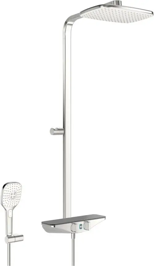 HANSA Regenbrause-Duscharmatur HANSAEMOTION Wellfit 5865 3-strahlig 6 V Ausladung 401, 5865017284, Artikel in Kategorie